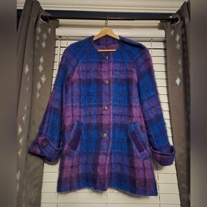 Vintage Donegal Irish mohair wool jacket